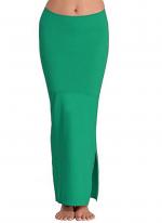 Lycra Green Casual Wear Plain Shapewear